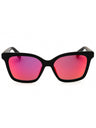 02U - matte black / bordeaux mirror