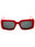 67A - matte red / smoke