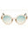 45Q - shiny light brown / green mirror