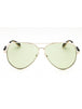 28N - shiny rose gold / green