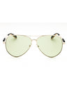 28N - shiny rose gold / green