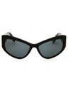 01A - shiny black  / smoke