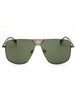09N - matte gunmetal  / green