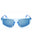 90X - shiny blue / blue mirror