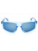 90X - shiny blue / blue mirror