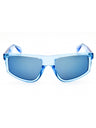 90X - shiny blue / blue mirror