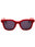 66A - shiny red / smoke