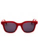 66A - shiny red / smoke