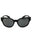 01D - shiny black  / smoke polarized