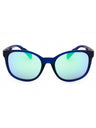 91C - matte blue / smoke mirror