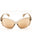45G - shiny light brown / brown mirror
