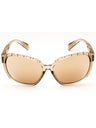 45G - shiny light brown / brown mirror
