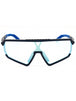 90X - shiny blue / blue mirror