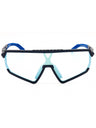 90X - shiny blue / blue mirror