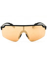 01G - shiny black  / brown mirror