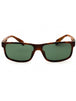 52R - dark havana / green polarized