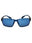 91V - matte blue / blue