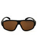 02H - matte black / brown polarized