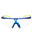 91X - matte blue / blue mirror