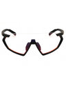 02U - matte black / bordeaux mirror