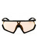 02G - matte black / brown mirror