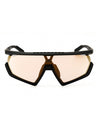 02G - matte black / brown mirror