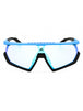 91X - matte blue / blue mirror