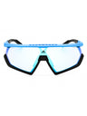 91X - matte blue / blue mirror
