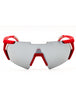66C - shiny red / smoke mirror