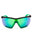 05Q - black/other / green mirror
