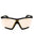 02G - matte black / brown mirror