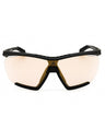02G - matte black / brown mirror