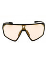 02G - matte black / brown mirror