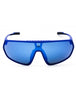 91Q - matte blue / green mirror