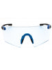 02X - matte black / blue mirror