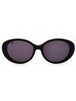 001 - BLACK / Purple/Smoke
