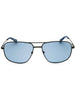 02M - matte black / blue polarized