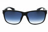 01W - shiny black  / gradient blue