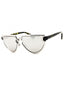 10056G - Silver/Light Grey Mirror Silver
