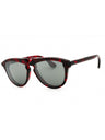 41036G - Red Havana/Grey Mirror Silver