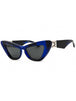 411487 - Checkered Blue/Dark Grey