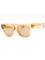 40635A - Brown/Light Brown Mirror Flash Gold