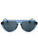411787 - Transparent Blue/Dark Grey