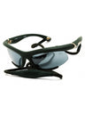 41556G - Rubber Green/Grey Mirror Black