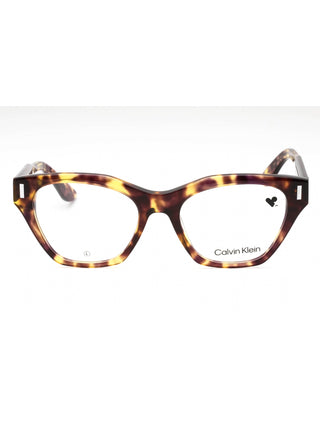 Calvin Klein CK23518 eyeglasses, black full-rim square frame, sleek modern design for men and women.