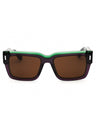 515 - VIOLET/Brown