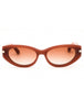 601 - OPALINE ROSE/Brown Gradient