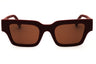 601 - MATTE BURGUNDY/Brown