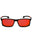0BLX UZ - Black Ruthenium Crystal Red / Red Multilayer