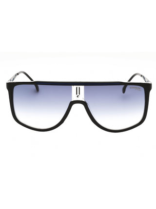 Carrera 1056/S sunglasses with black and blue frames, dark blue lenses, and a sleek, modern design.